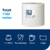 Tørkepapir Industri Tork Advanced W1 (130109)